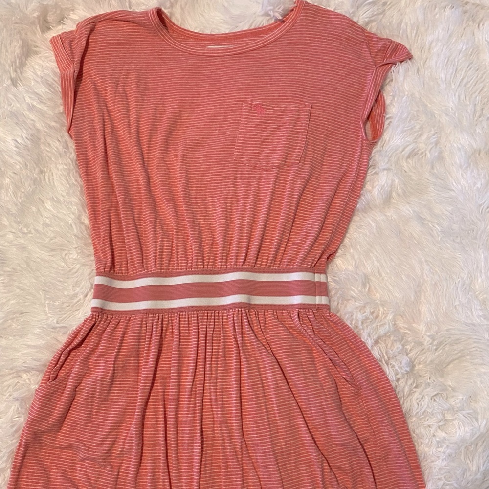 Abercrombie kids coral dress size 11/12